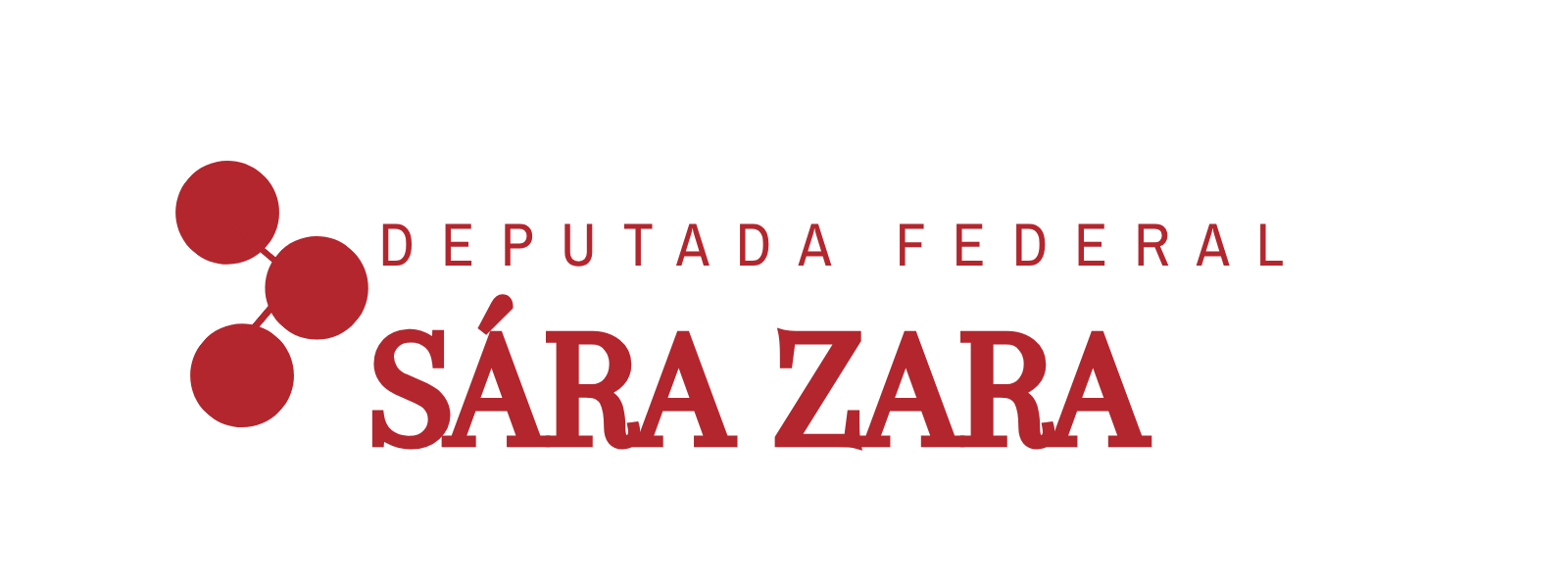 Logotipo original de Sára Zara, deputada federal